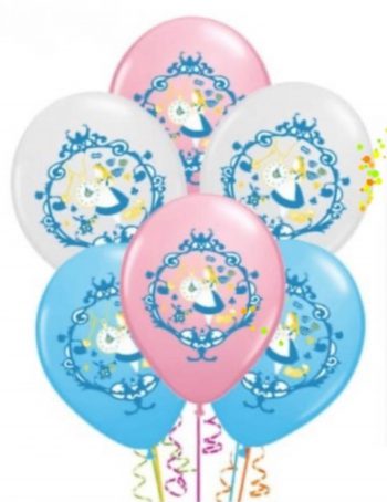 BalloonyFly Disney Alice In Wonderland,Balloons,Theme,Party,Tableware,Birthday,Latex,Bouquet,Birthday Party,Costume,Outfit,Multicolor,ship today,