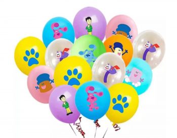 BalloonyFly Blues Clues,balloons,latex,Party,Birthday,Theme,Decoration,Blues,Toddler,Girl,Boy,Table,Cover,Balloons,Cups,Plates,blue,dog,latex,helium,cake,napkins,pets