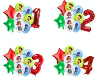 BalloonyFly Luca Birthday Party Theme,Balloons,Latex Balloons,Decoration,Party Supplies,Toddler Birthday Theme,Party Supplies