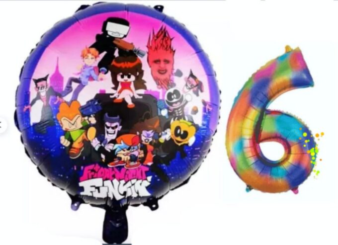 BalloonyFly Friday Night Funkin Balloons,Birthday,Decoration