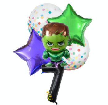 BalloonyFly Hulk,Birthday,Party,Balloons,Superhero,Decoration,Boy,Theme,stars,Toddle,Boy,ship today,bouquete,best seller,low price,