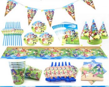 BalloonyFly Birthday Supplies,Party Decoration,Boy,Decoration,Plates,Supplies, balloons, Birthday Them