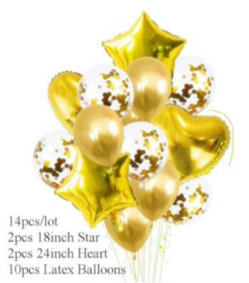 BalloonyFly ship today,Gold Birthday,Gold Party Balloons,Gold Birthday Decoration,Baby Gold Birthday Supplies, Gold Flavors