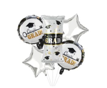 BalloonyFly ship today,Graduation Balloons,Class of 2022,Grad,Gift for him or her,Bouquet Girl or Boy