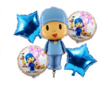 BalloonyFly ship today,32' Pocoyo Balloons,Birthday Pocoyo Decoration Balloons,Mylar Balloons,Girl and Boy Birthday Party Theme,Supplies,Tableware,Gift