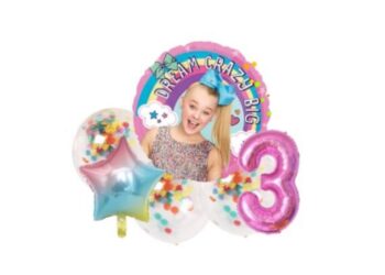 BalloonyFly ship today,Jojo Balloons,Girl Birthday Jojo,Party Theme Decoration,Party Favors