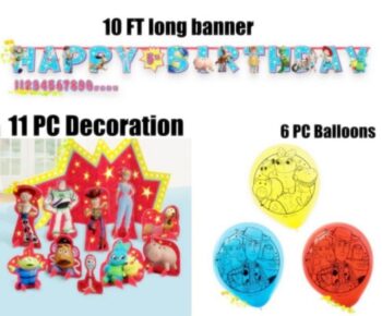 BalloonyFly ship today,Toy Story Birthday party set ,Toy Story Balloons,Toy Story Birthday Party Supplies,Toy Story Gift Balloons Bouquet