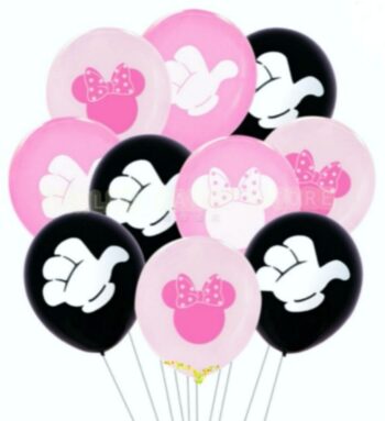 BalloonyFly ship today,Minnie Balloons Birthday,Unicorn Birthday Mickey Mylar,Disney Bouquet,Minnie  Birthday Decoration Party,boy, girls, them,cosplay,