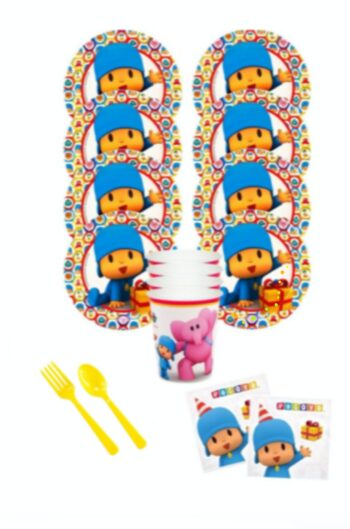 BalloonyFly Pocoyo Birthday Supplies,Party Decoration,Girl,Pocoyo Decoration,Plates,Supplies,Pocoyo Balloons, them, cake