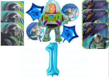BalloonyFly Buzz Lightyear, Lightyear movie, Lightyear, Toy Story, latex, balloons, happy birthday, decorations