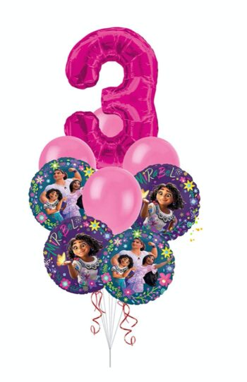 BalloonyFly Encanto Birthday Mirabel,Madrigal,Isabela,Dolores,Antonio,Bruno,Party Supplies,Tableware,Balloon,Plates,Birthday Decoration,cake,piñata,ship