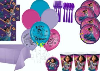 BalloonyFly Sale,Encanto,Mirabel,Birthday,Party,Supplies,Tableware,Balloons,Cups,Candle,Plates,Decoration,Theme,ship today,toys,princess