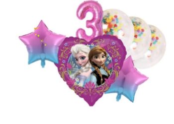 BalloonyFly ship today,Elsa Balloons,Frozen Birthday Balloons,Anna Balloons,Decoration,Party,Princess Anna y Elsa Gift,Girl Gift,Bouquet