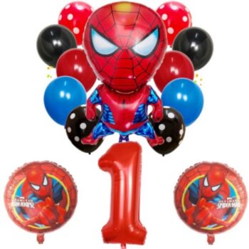 BalloonyFly ship today,Baby Spiderman birthday party, Spiderman balloons,Superhero Balloons Birthday, Spiderman  Decoration Party,Superhero Decoration
