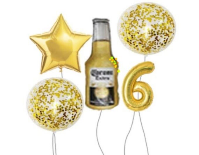 BalloonyFly ship today,Corona Beer Balloons,Beer Birthday Decoration,Party Theme