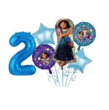 BalloonyFly Encanto,Mirabel,luisa,Balloons,Birthday Party Girl Supplies, Toddler Girl Birthday Supplies,Bouquet Balloons,kids,cupcake,girls,piñata