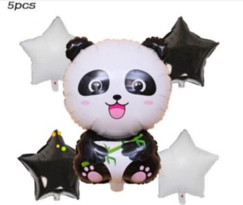 BalloonyFly ship today,Panda Balloons Bouquet,Panda decoration,Panda  Birthday Party Supplies,Panda , zoo, animals, costums, bear