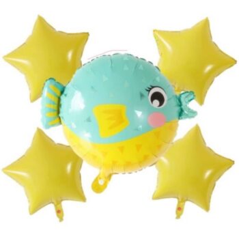 BalloonyFly ship today,Fish Birthday Party Decoration,Fish Balloons Birthday Party,Fish Birthday Boy Party, Fish Favors Party