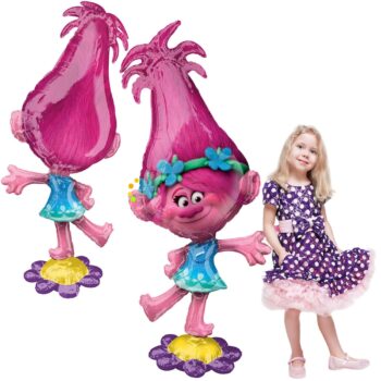 BalloonyFly ship today,Trolls,theme, Birthday,Theme,Decoration,Party,Gift,baby ,Birthday Party