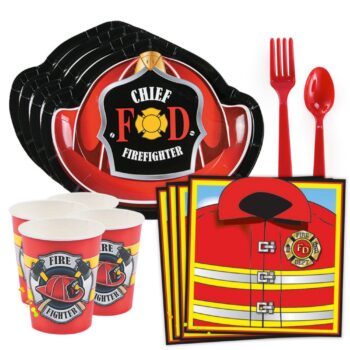 BalloonyFly firefighter,theme, Birthday,Theme,Decoration,Party,Gift,baby ,Birthday Party,ship today, balloons, supplies, tableware, bouquet, latex,foil