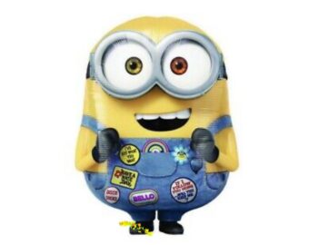 BalloonyFly minions,despicable me, Balloon.birthday party, party theme, foil balloons, latex balloons, theme,suppplies,decorations,Gru,cake,ships today