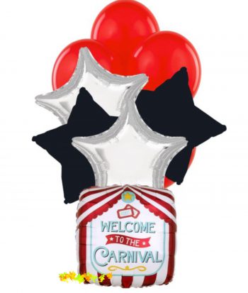 BalloonyFly Carnival, Balloon.birthday party, party theme, foil balloons, latex balloons, theme,suppplies,decorations,cake,ships today