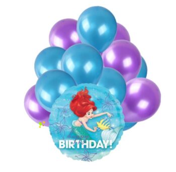 BalloonyFly ship today, mermaid,princess,theme, Birthday,Theme,Decoration,Party,Gift,baby ,Birthday Party