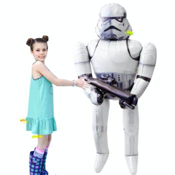 BalloonyFly Star Wars,Stormtrooper,party,theme,supplies,decorations,birthday,Arturito,luke Skywalker,space,yoda,mandalorian,galaxy,skywalker,wars,jedi