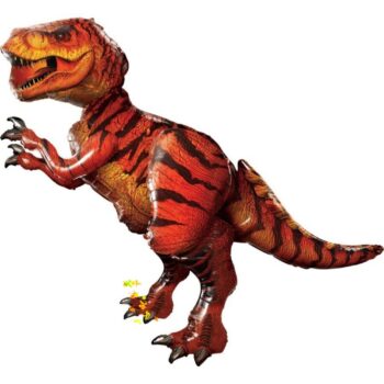 BalloonyFly Jurassic Park,Airwalker,61 inch tall,balloon,World,theme,Birthday,Theme,Decoration,Party,Gift,Dinosaur,supplies,latex,foil,rex,animals,fosil