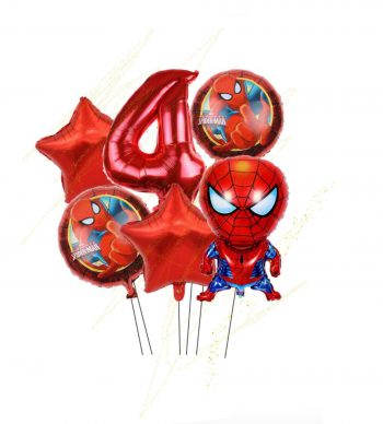 BalloonyFly baby Spiderman, spide, Ship Today,Spiderman Balloons,Superhero Birthday Party,Decoration,Tableware,Baby Boy and Big Boys Birthday Theme