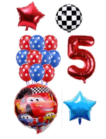 BalloonyFly Fast Shipping Today,Cars birthday decoration,Race Birthday,Racing,McQueen Birthday Party Theme,Tableware,Balloons
