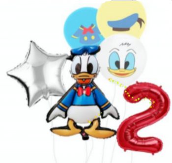 BalloonyFly Donal Duck,balloons,birthday,party,cake,mickey,minnie,disney,helium,mylar,foil,special edition,collectible,retro,ship today,celebration,duck